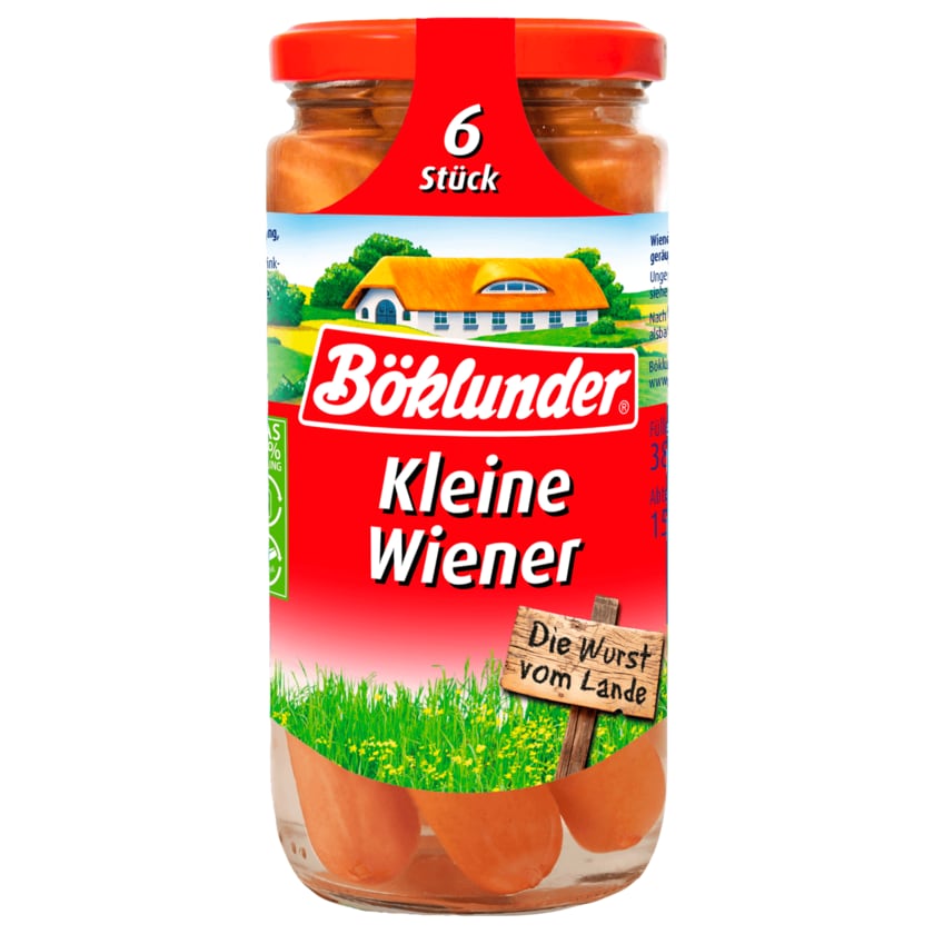 Böklunder Kleine Wiener 150g, 6 Stück